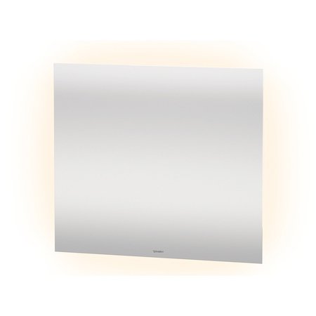 DURAVIT Light & Mirror Mirror, 31 1/2 X1 1/4 X27 1/2  White Matt, Square, Sensor Switch000 LM7826D00006000